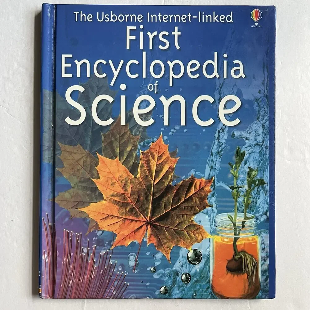 Usborne First Encyclopedia of Science Internet Linked Hardcover Educational Book